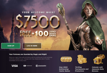 Jackpot Jill Casino Homepage