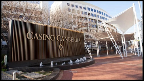gambling at Casino Canberra