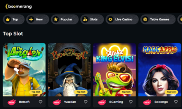 Boomerang Online Casino