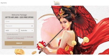 boho casino homepage