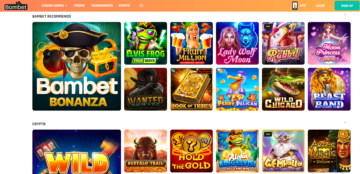 top bambet casino games