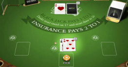 online blackjack insurance bets