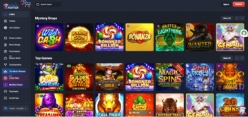 top lucky hunter casino games