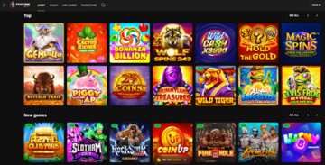 top fortune play casino games